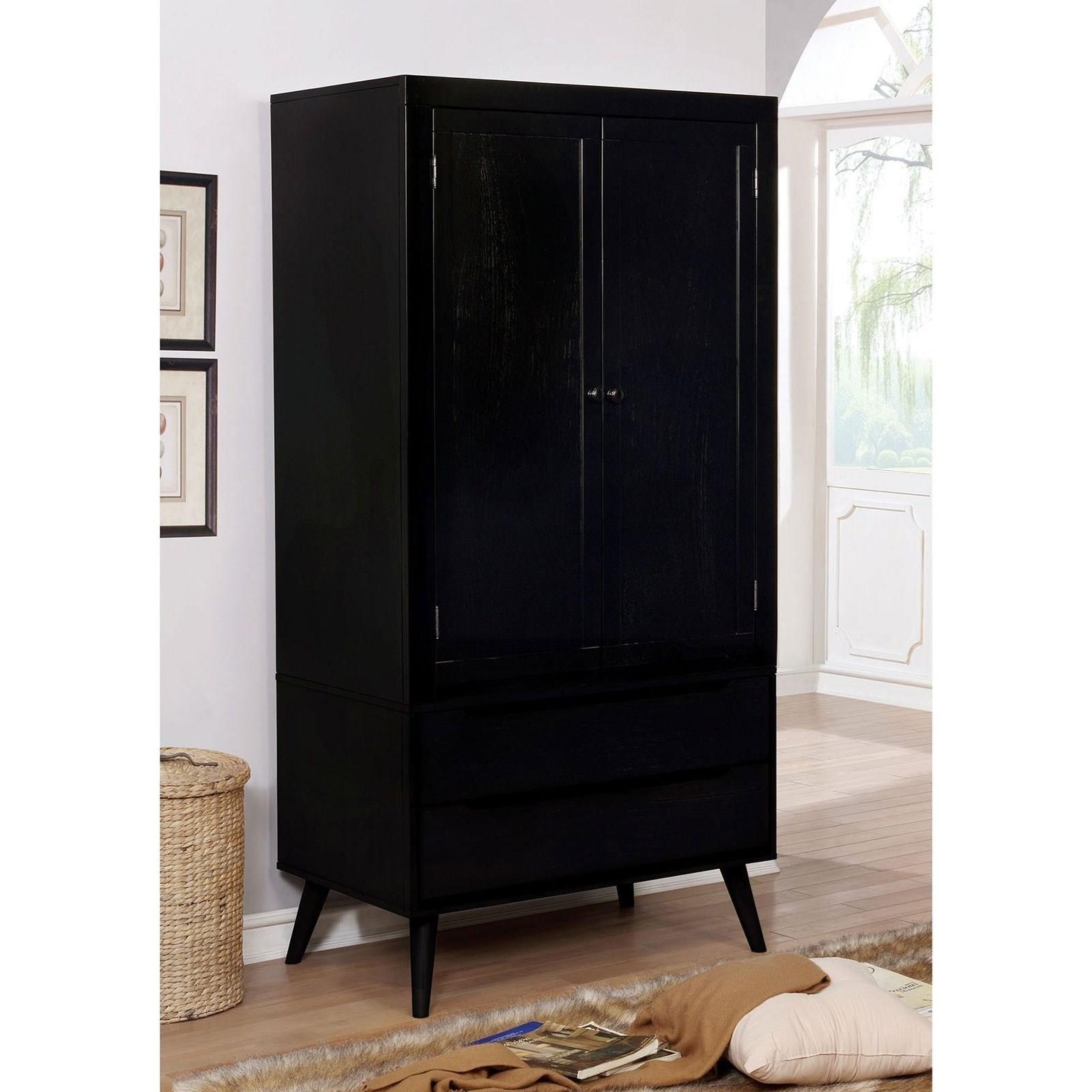 Furniture of America Lennart Armoire Dream Home Interiors Armoires